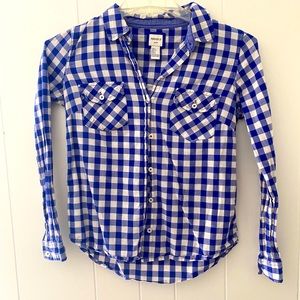 Forever 21 gingham button down